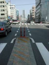 手前から新田間橋、平沼橋、ランドマークタワー